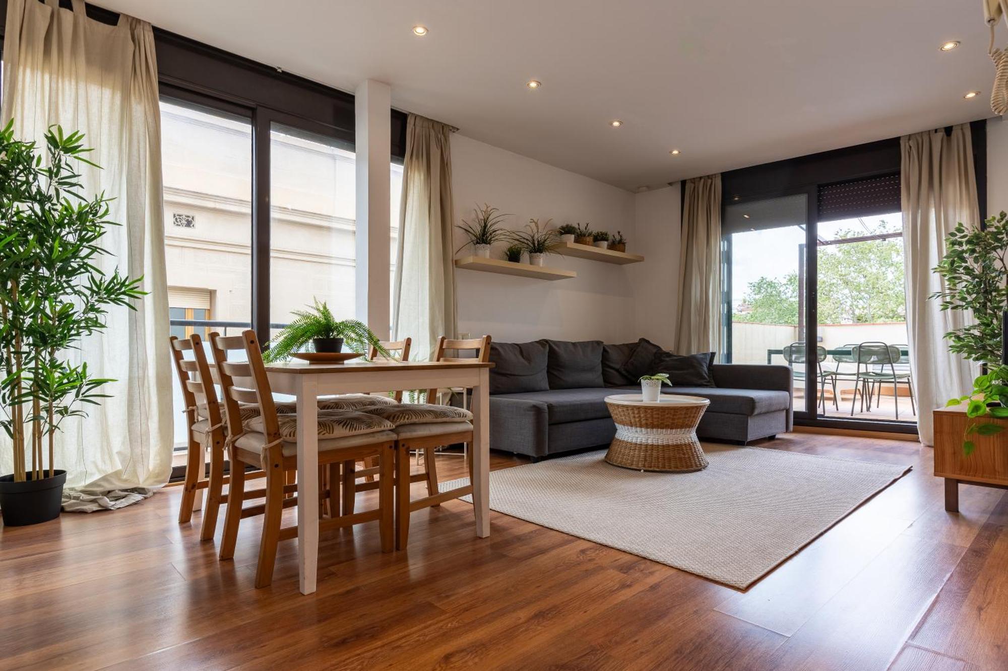Centrico Apartamento Con Terraza 바르셀로나 외부 사진
